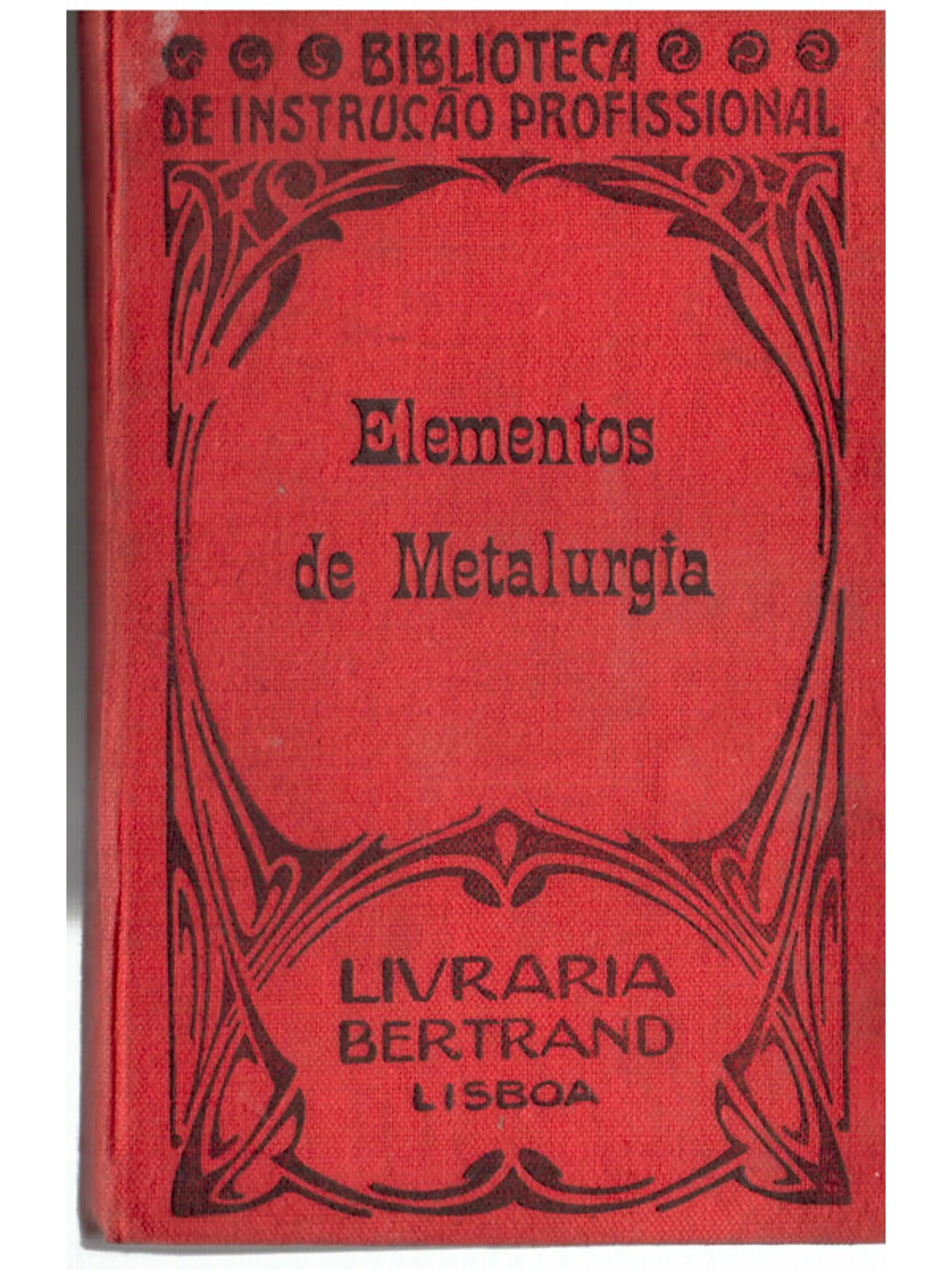 Elementos de metalurgia 1