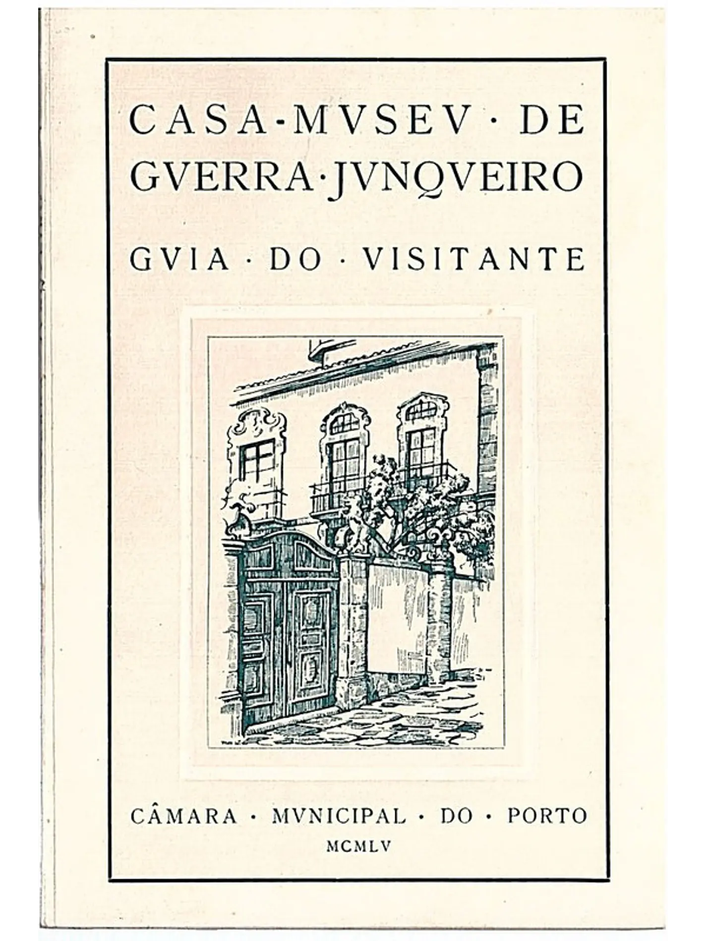Guia do visitante - Casa museu de Guerra Junqueiro 1