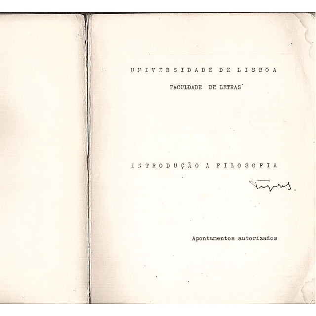 Introdução à filosofia apontamentos autorizados