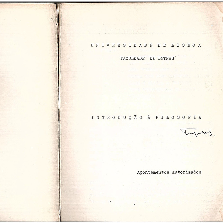 Introdução à filosofia apontamentos autorizados 1