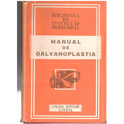 Manual de galvanoplastia