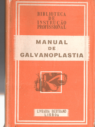 Manual de galvanoplastia
