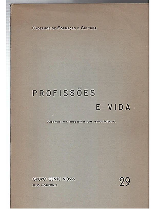 Profissões e vida