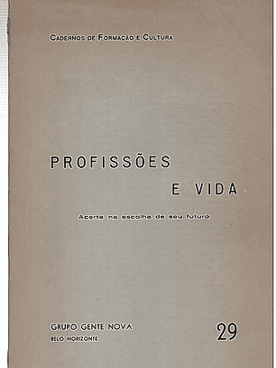 Profissões e vida