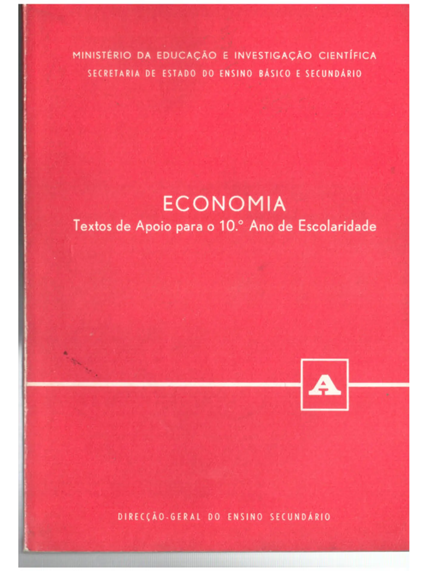 Economia textos de apoio para o décimo ano de escolaridade 1