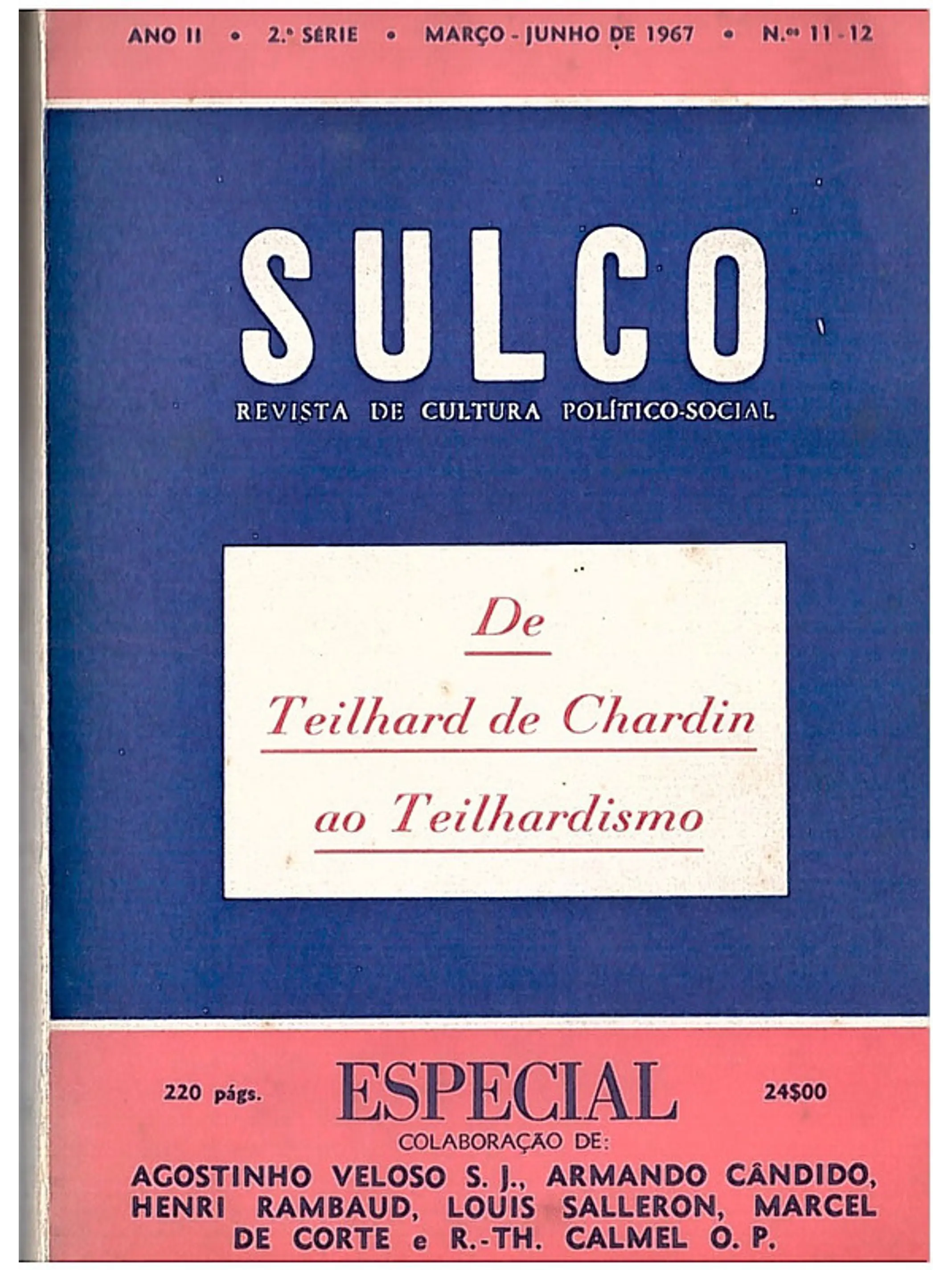 Sulco - Revista de cultura político social 1