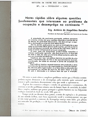 Revista da ordem dos engenheiros número 14