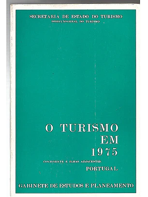 O turismo em 1975