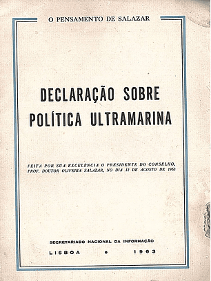 Declaração sobre a política ultramarina