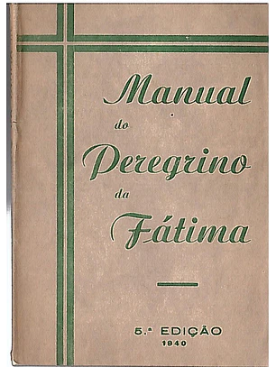 Manual do peregrino da Fátima
