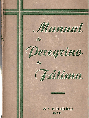 Manual do peregrino da Fátima
