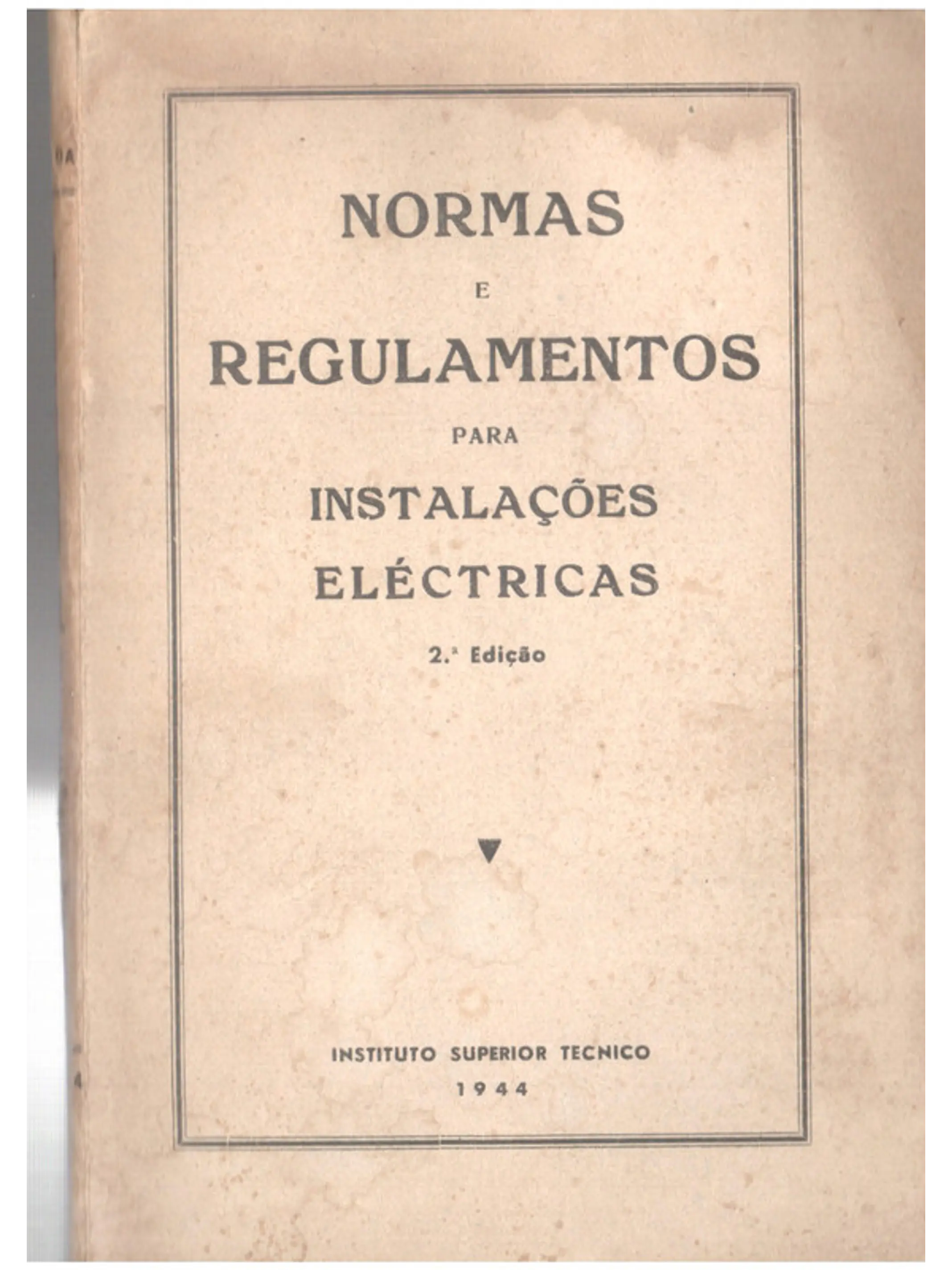 Normas e regulamentos para instalações elétricas 1
