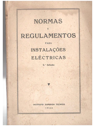 Normas e regulamentos para instalações elétricas