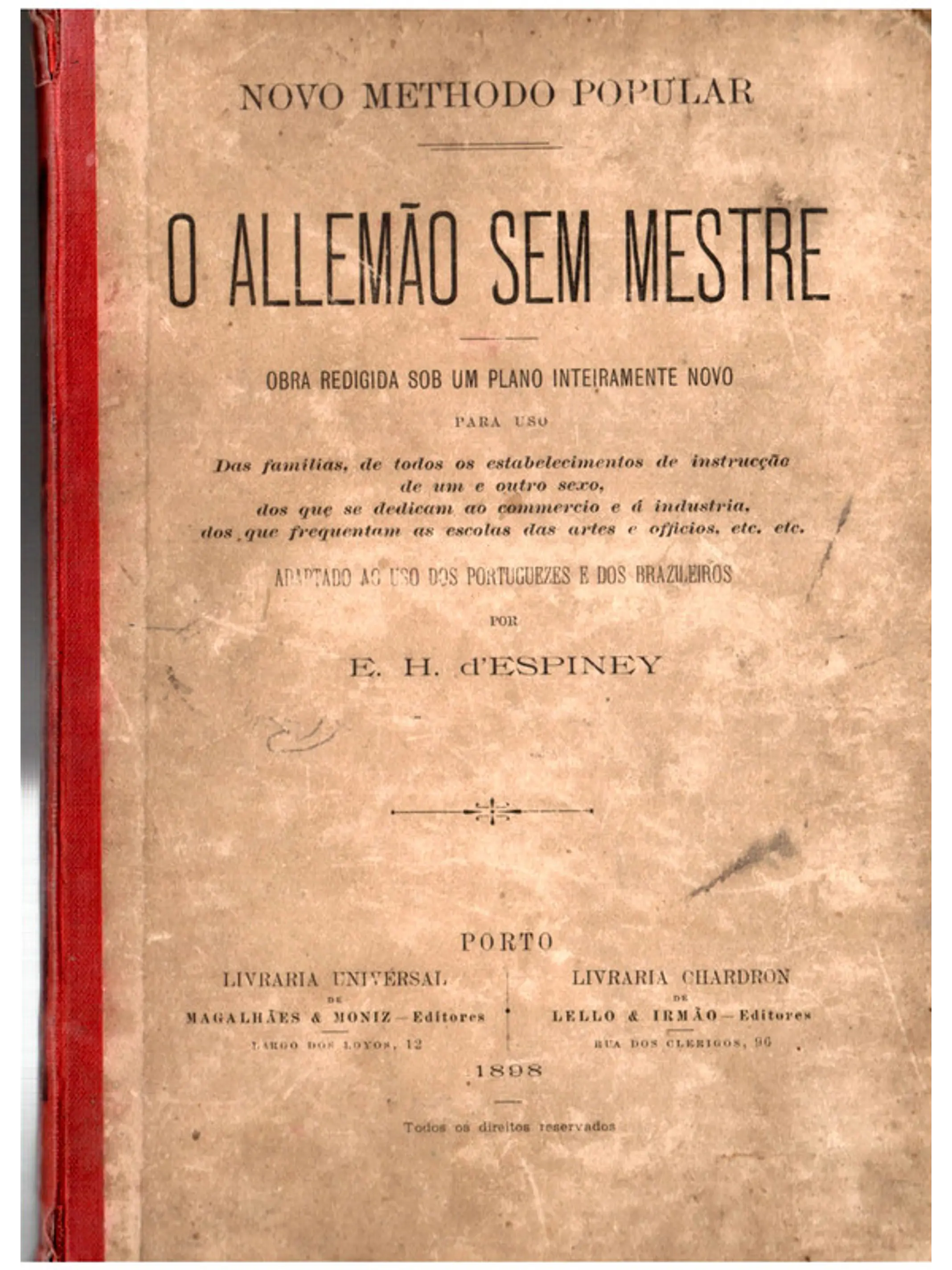 O alemão sem mestre 1