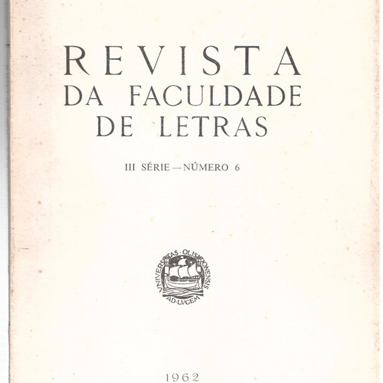 Revista da faculdade de letras - numero 6 1