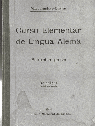 Curso elementar de língua alemã