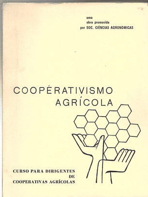 Cooperativismo agrícola, curso para dirigentes de cooperativas agrícolas