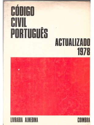 Código civil português actualizado 1978