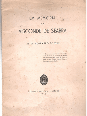 Em Memória do Visconde de Seabra