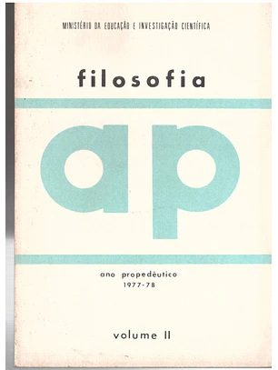 Filosofia ano propedeutico 1977 - 1978 volume 2