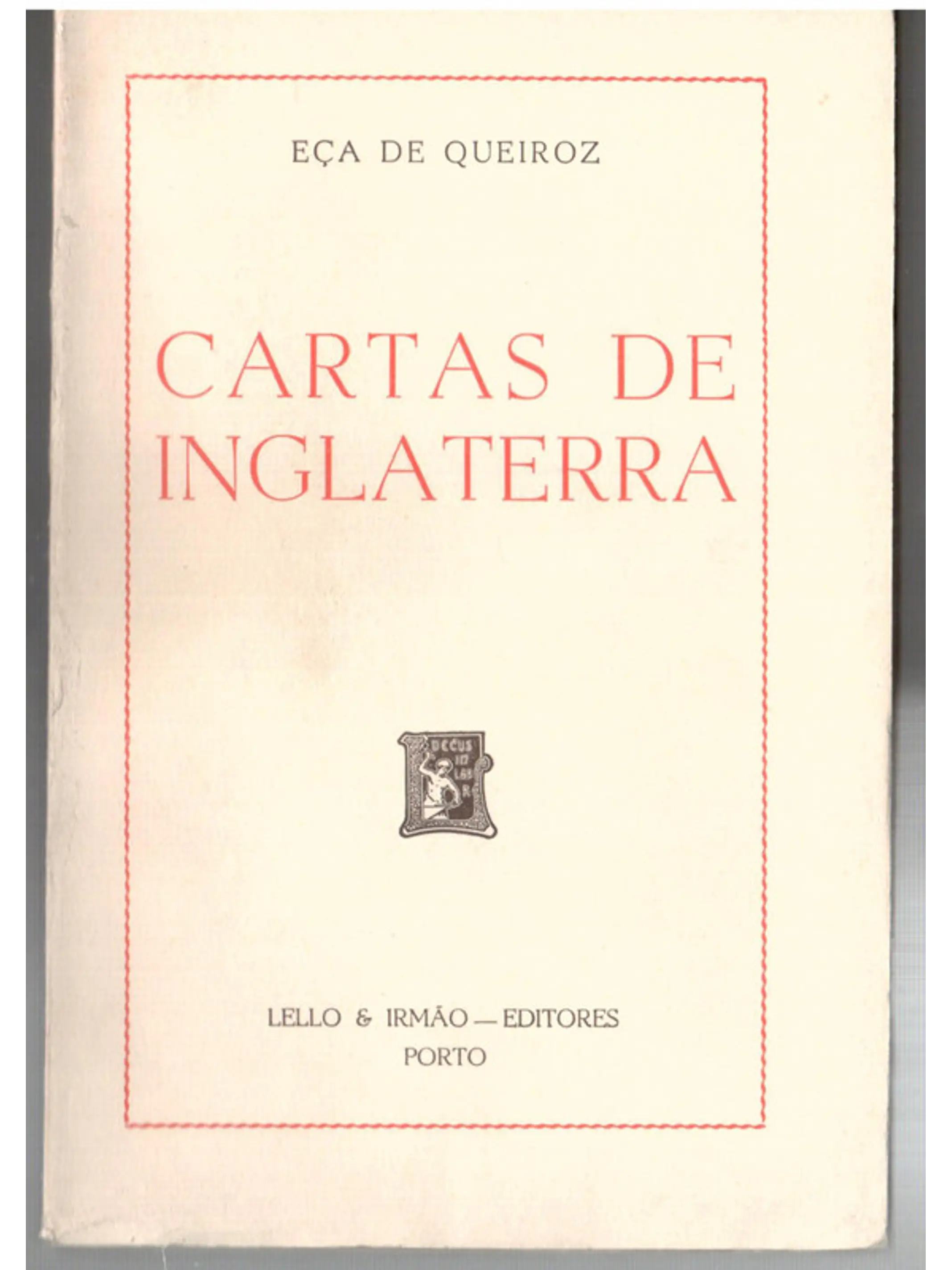 Cartas de Inglaterra 1