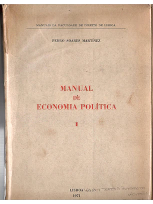 Manual de economia política