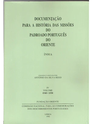 Documentação para a história das missões do padroado português do oriente - India 4