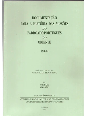 Documentação para a história das missões do padroado português do oriente - India 3