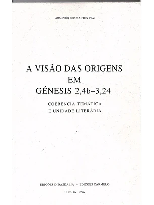 A visão das origens em génesis