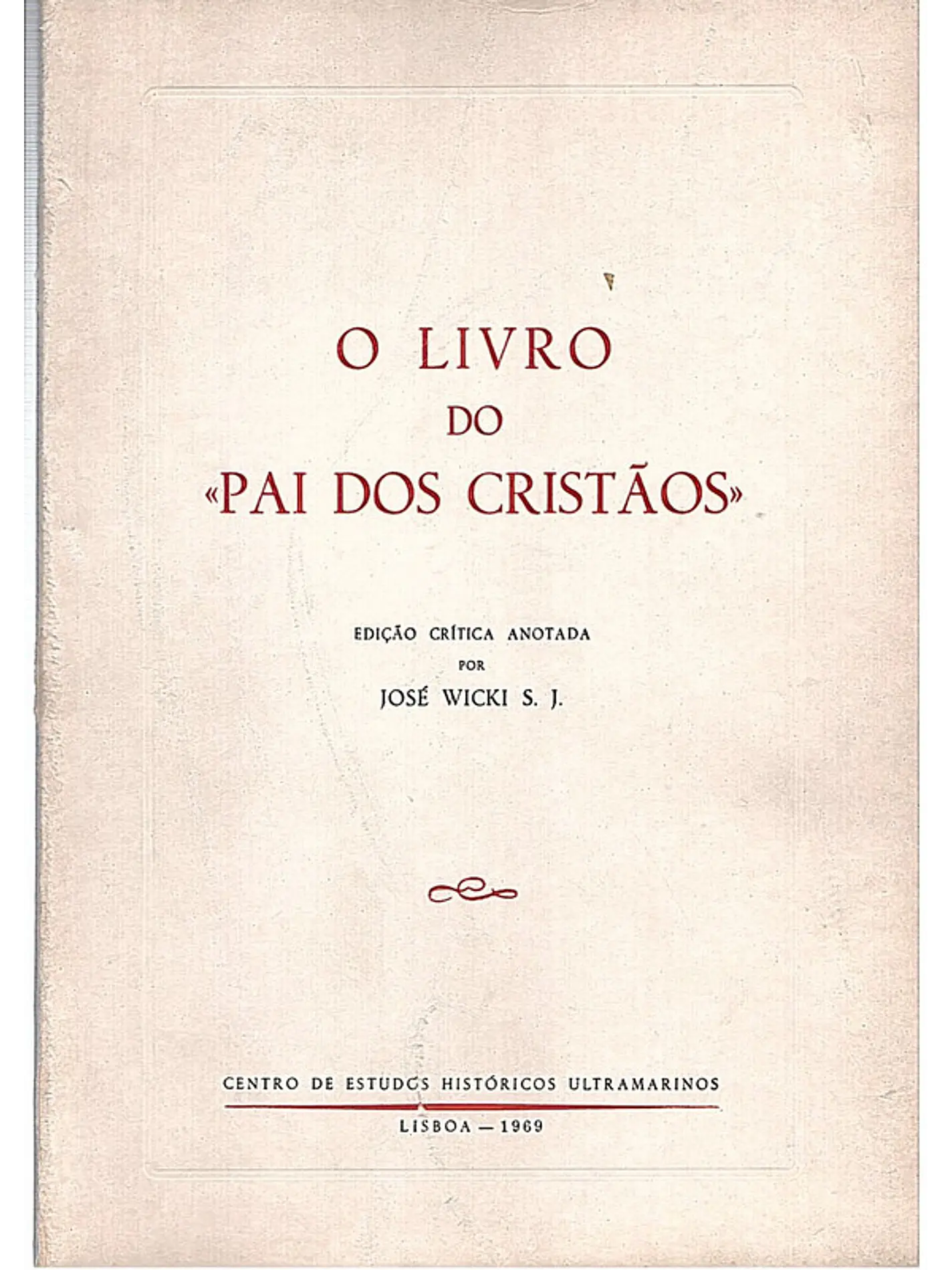O livro do pai dos cristãos 1