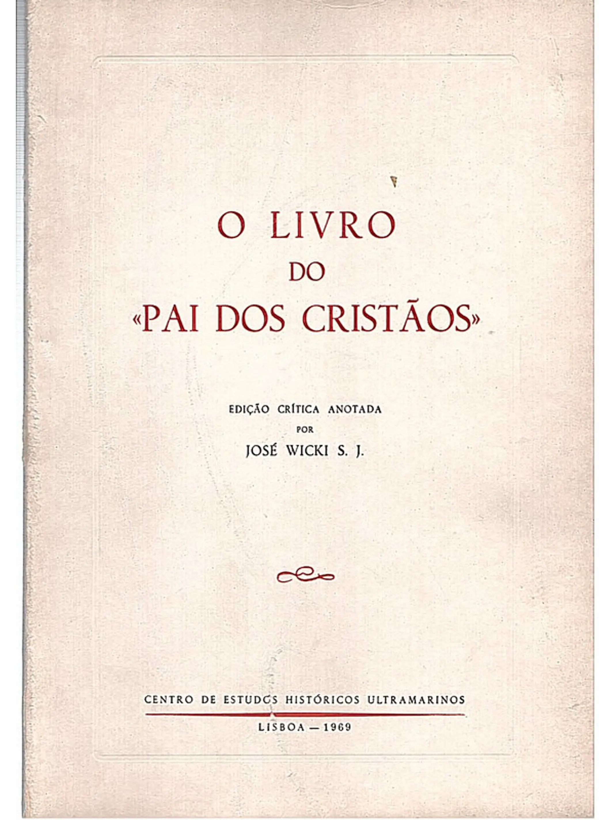 O livro do pai dos cristãos 1