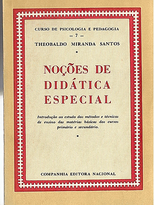 Noções de didática especial