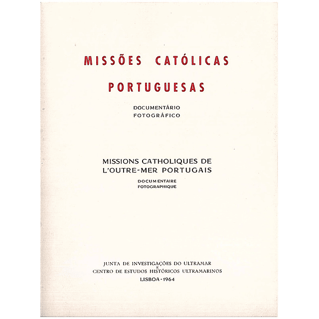 Missões católicas portuguesas