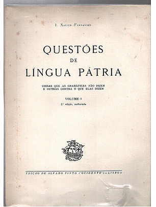Questões de língua pátria