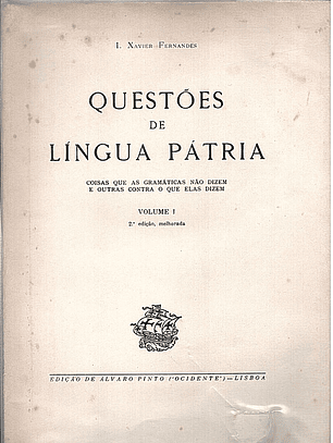 Questões de língua pátria