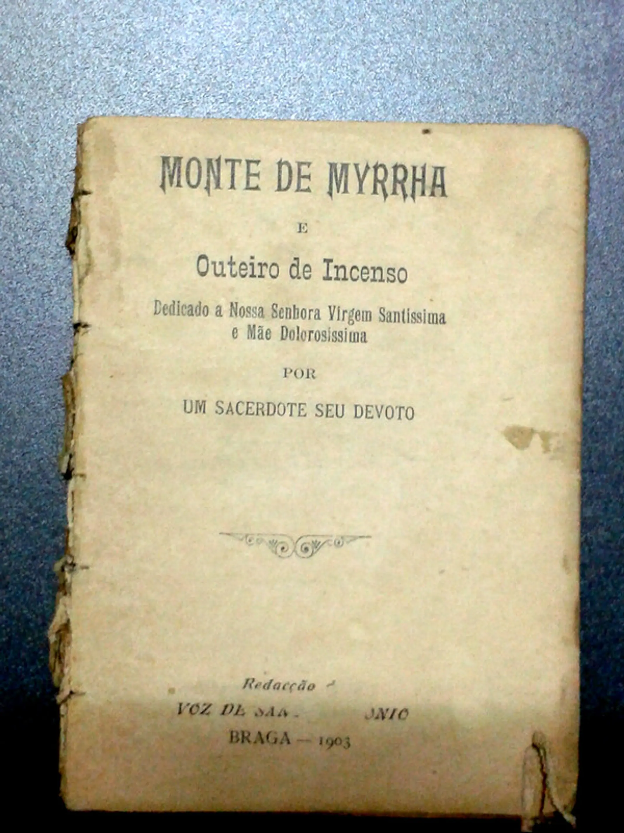 Monte de myrrha e outeiro de incenso 1