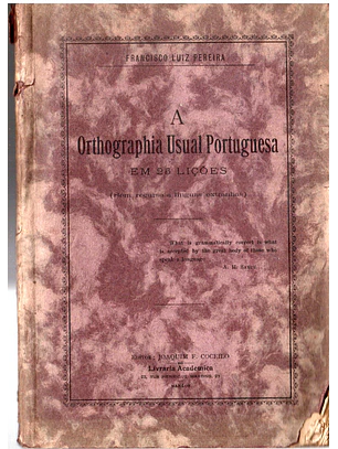 A orthographia usual portuguesa em 25 lições