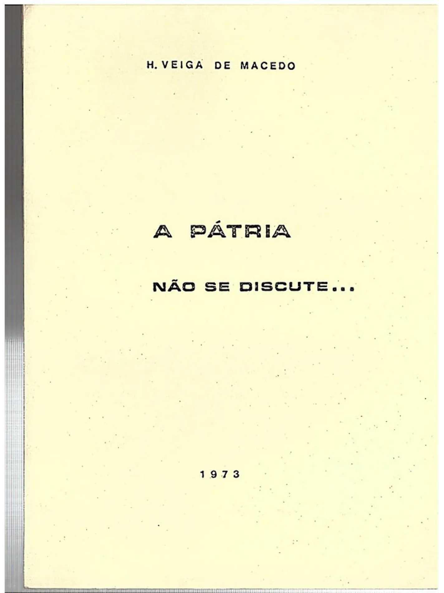 A pátria não se discute 1