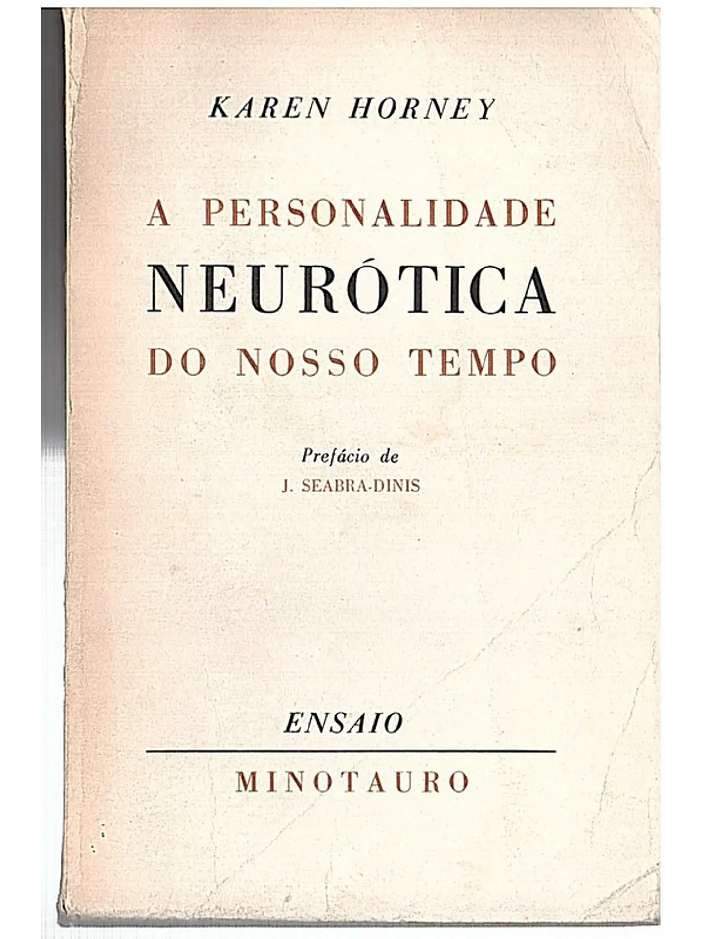 A personalidade neurótica do nosso tempo 1