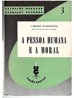A pessoa humana e a moral