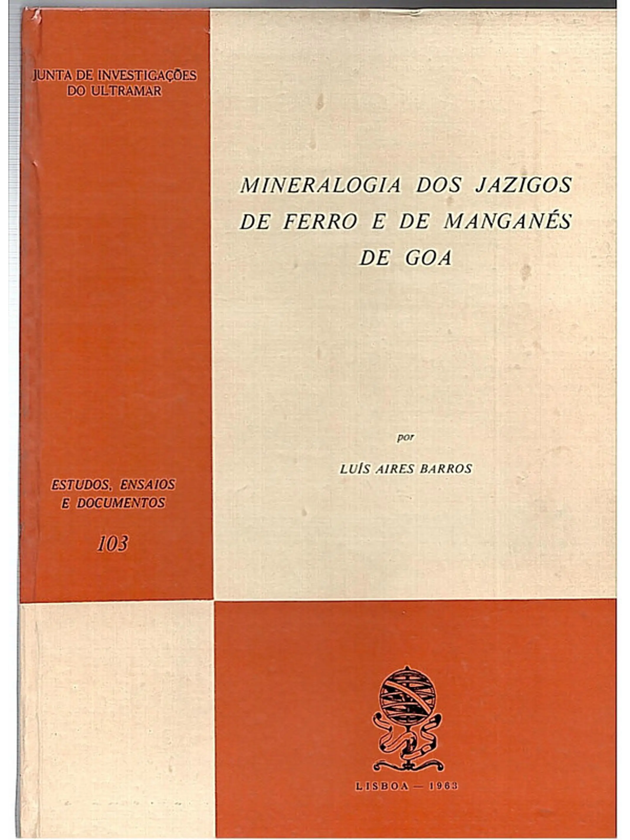Mineralogia dos jazigos de ferro e de manganés de goa 1