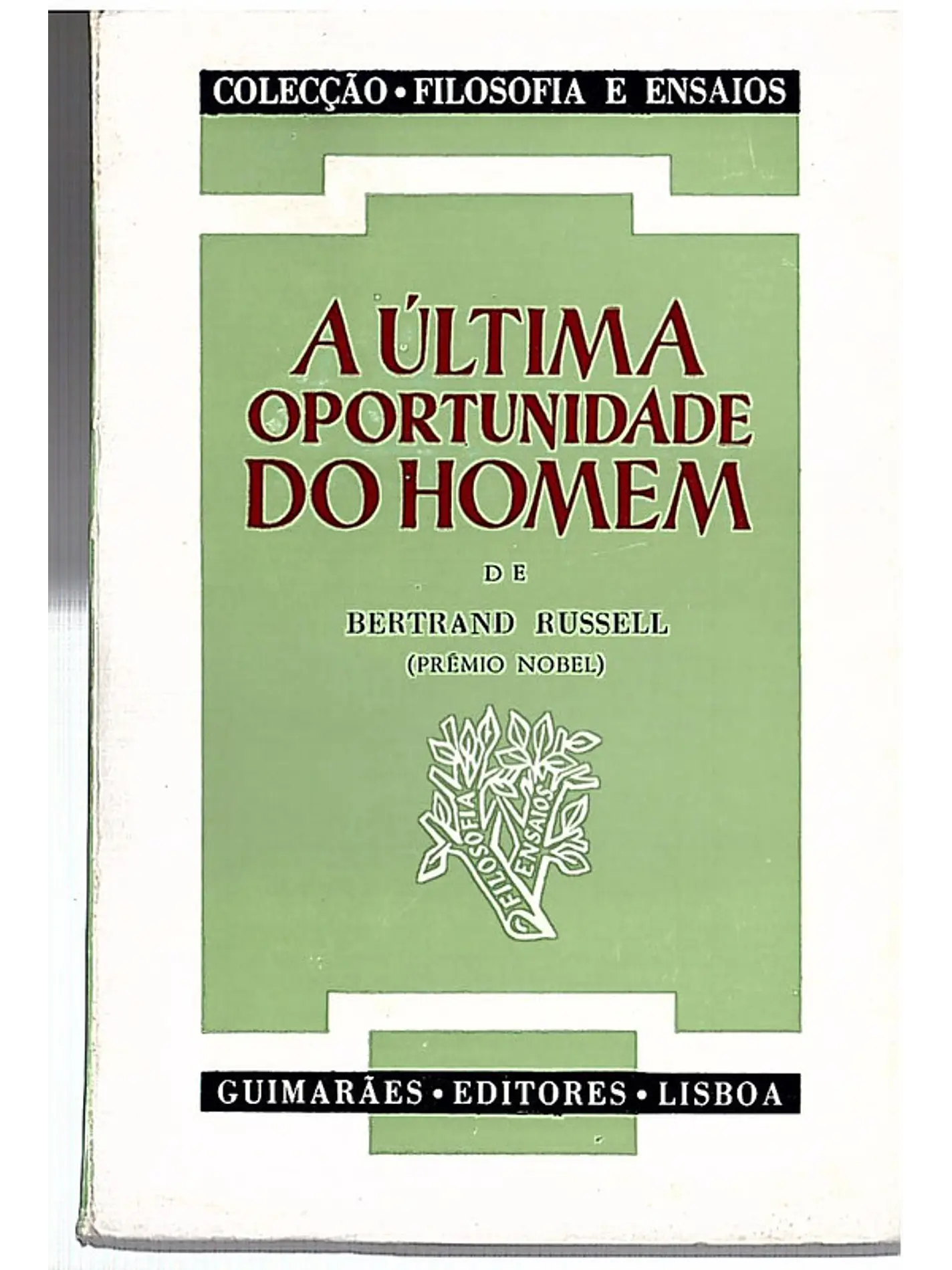 A ultima oportunidade do homem 1