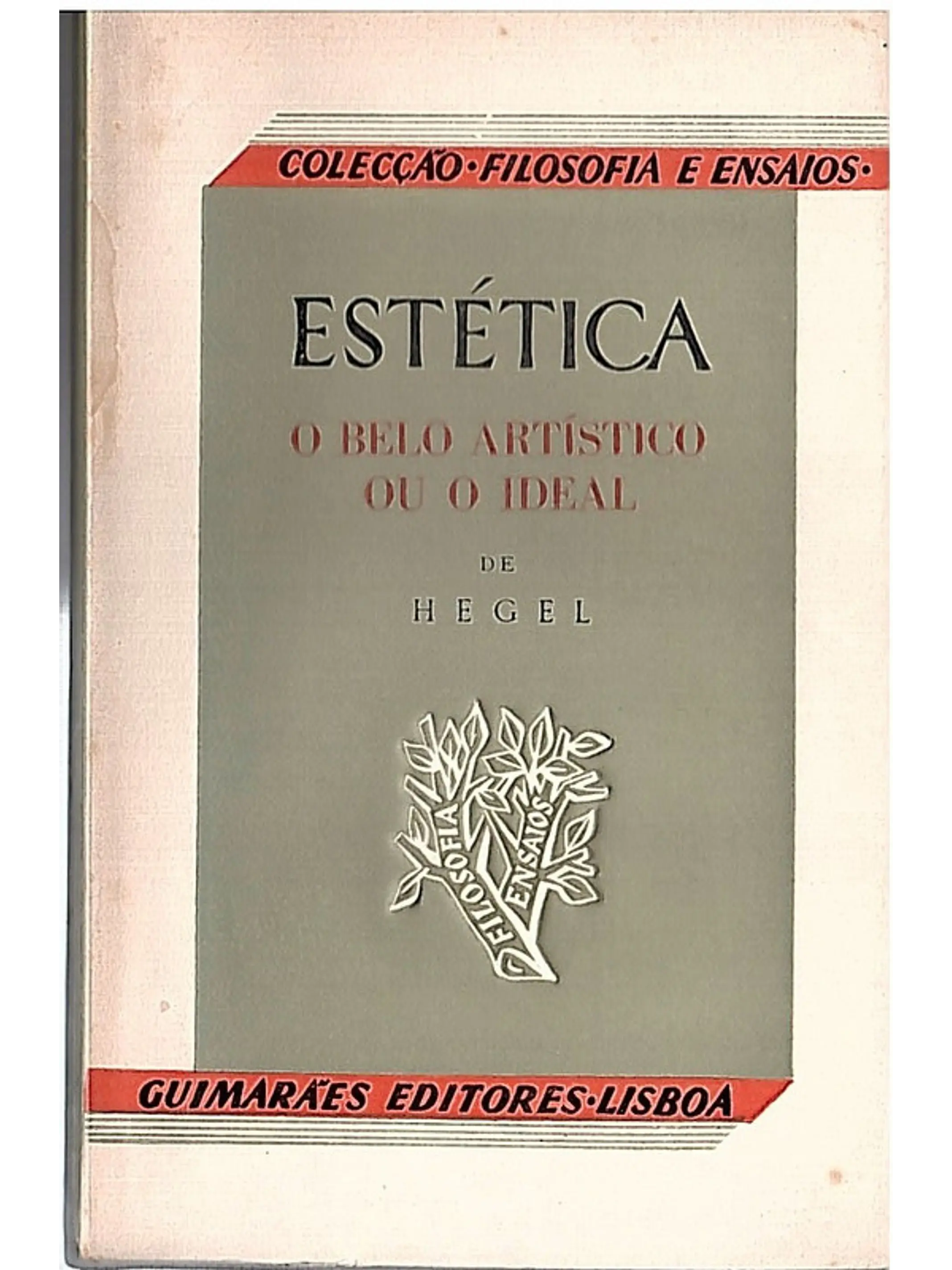 Estética o belo artístico ou o ideal 1