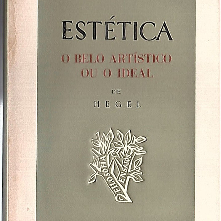 Estética o belo artístico ou o ideal 1