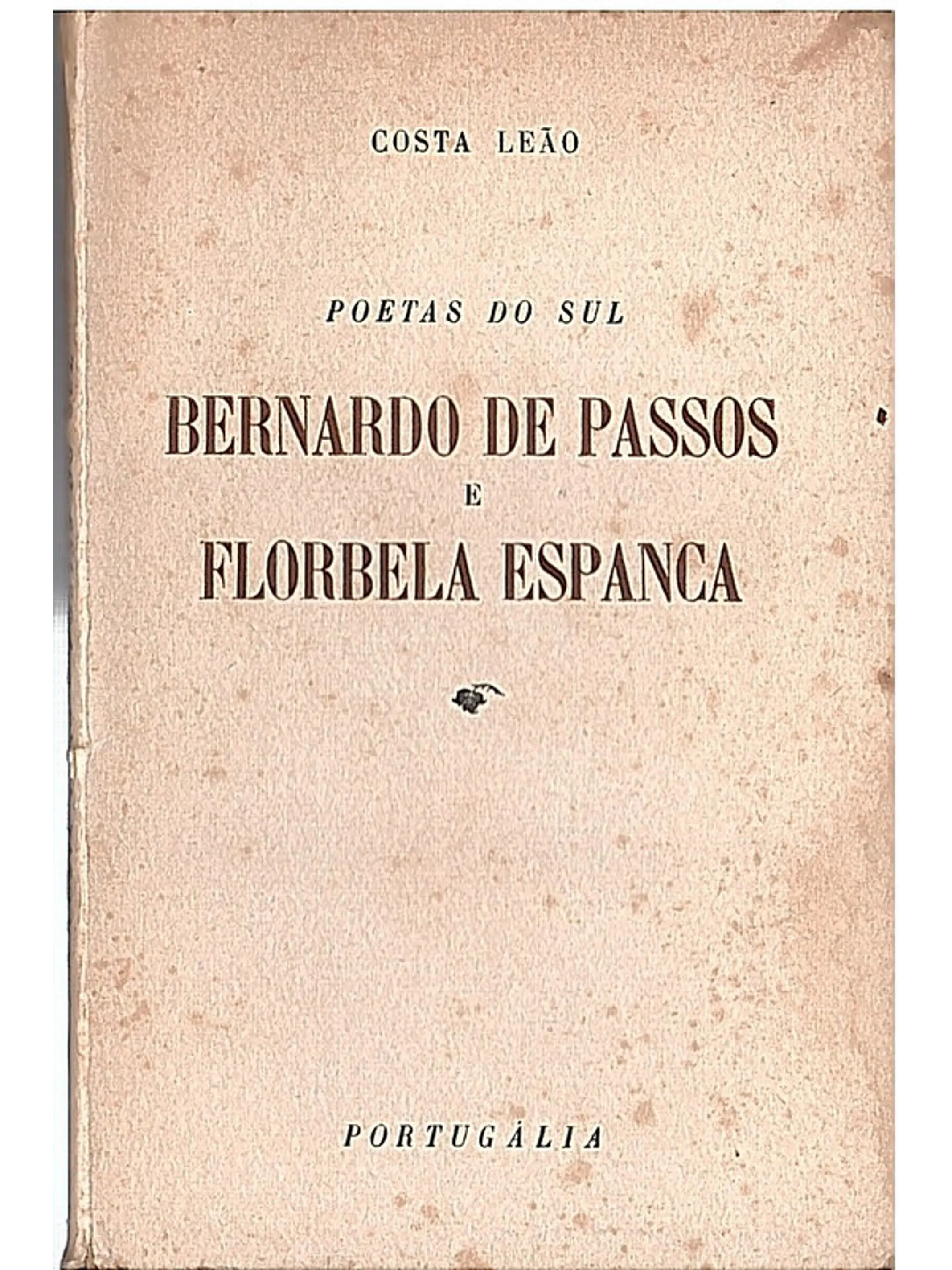 Bernardo de Passos e Florbela Espanca 1