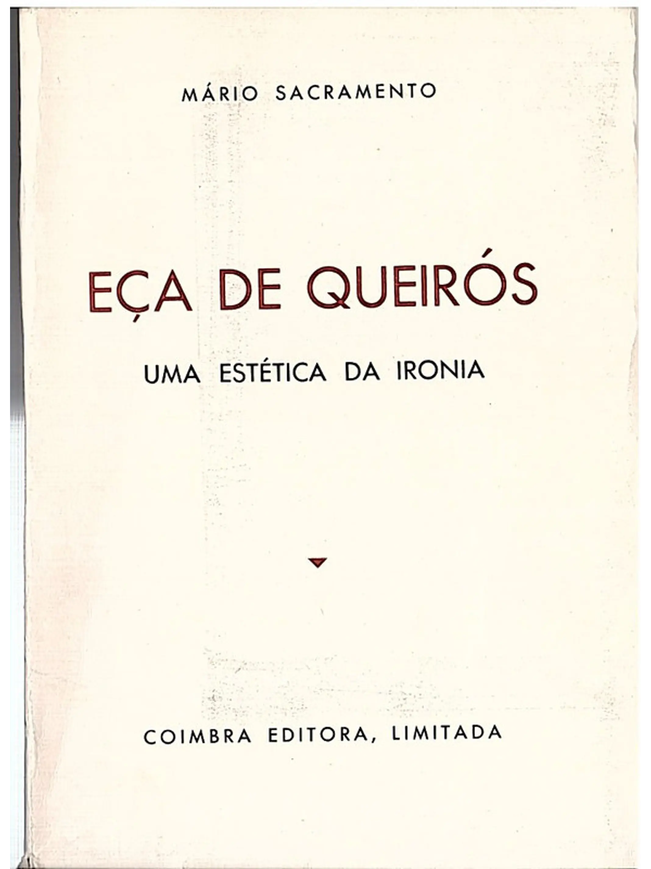 Eça de Queirós uma estética da ironia 1
