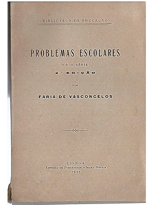 Problemas escolares l a e II a série