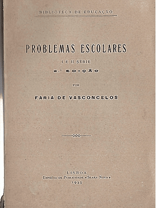 Problemas escolares l a e II a série