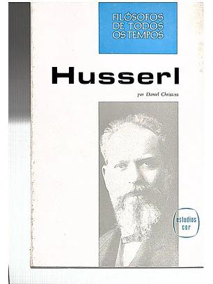 Husserl, filosofos de todos os tempos