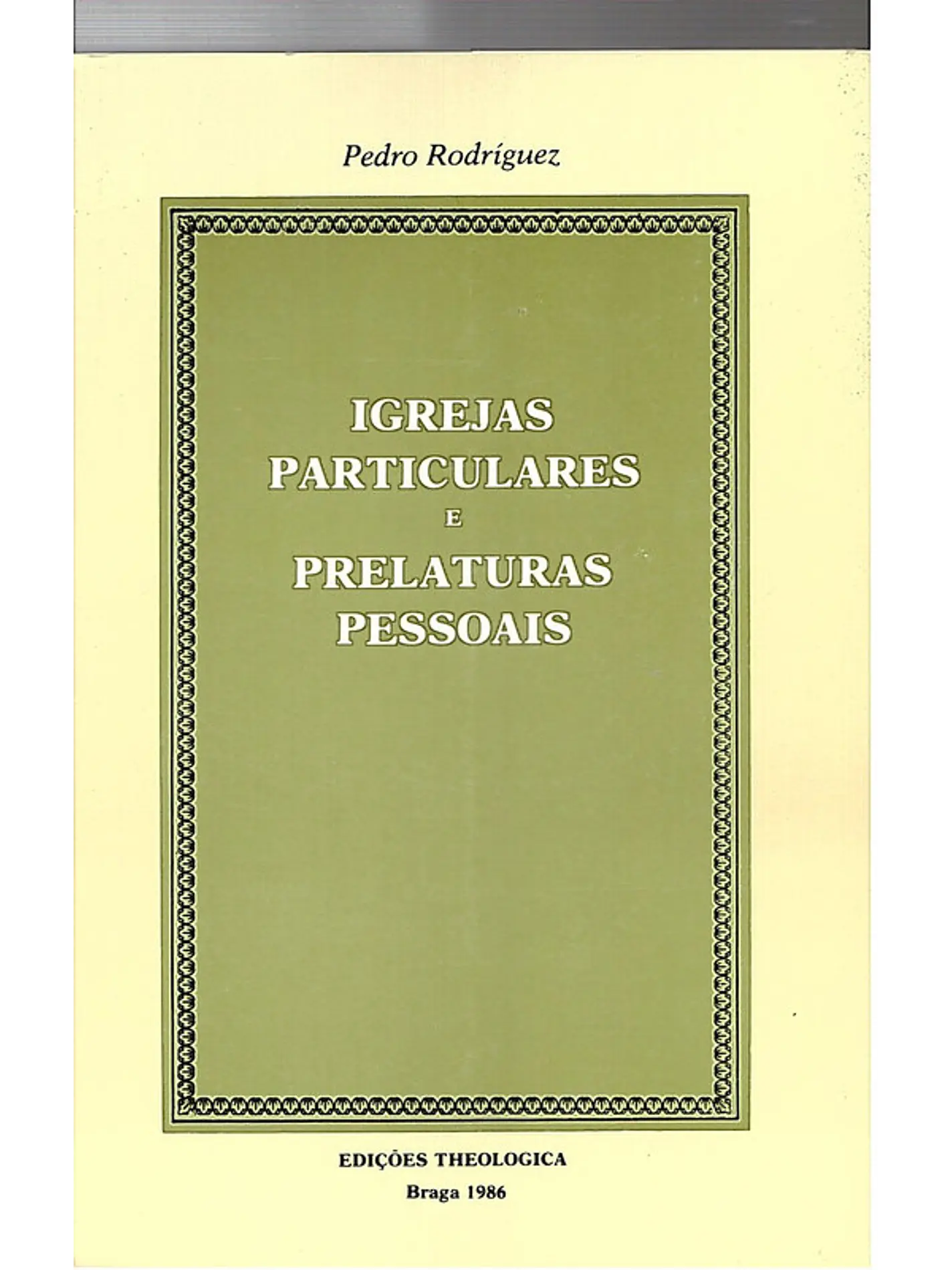 Igrejas particulares e prelaturas pessoais 1